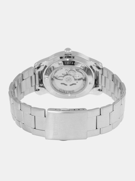 Seiko Men's Automatic Navy Blue Dial Stainless Steel Dress Watch SNKP17K1