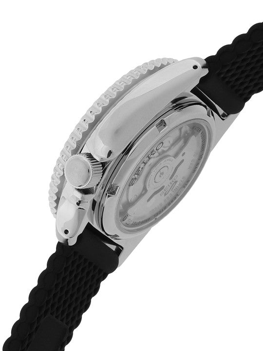 SEIKO Men's Embellished Dial Black Bracelet Automatic Watch - Water Resistant