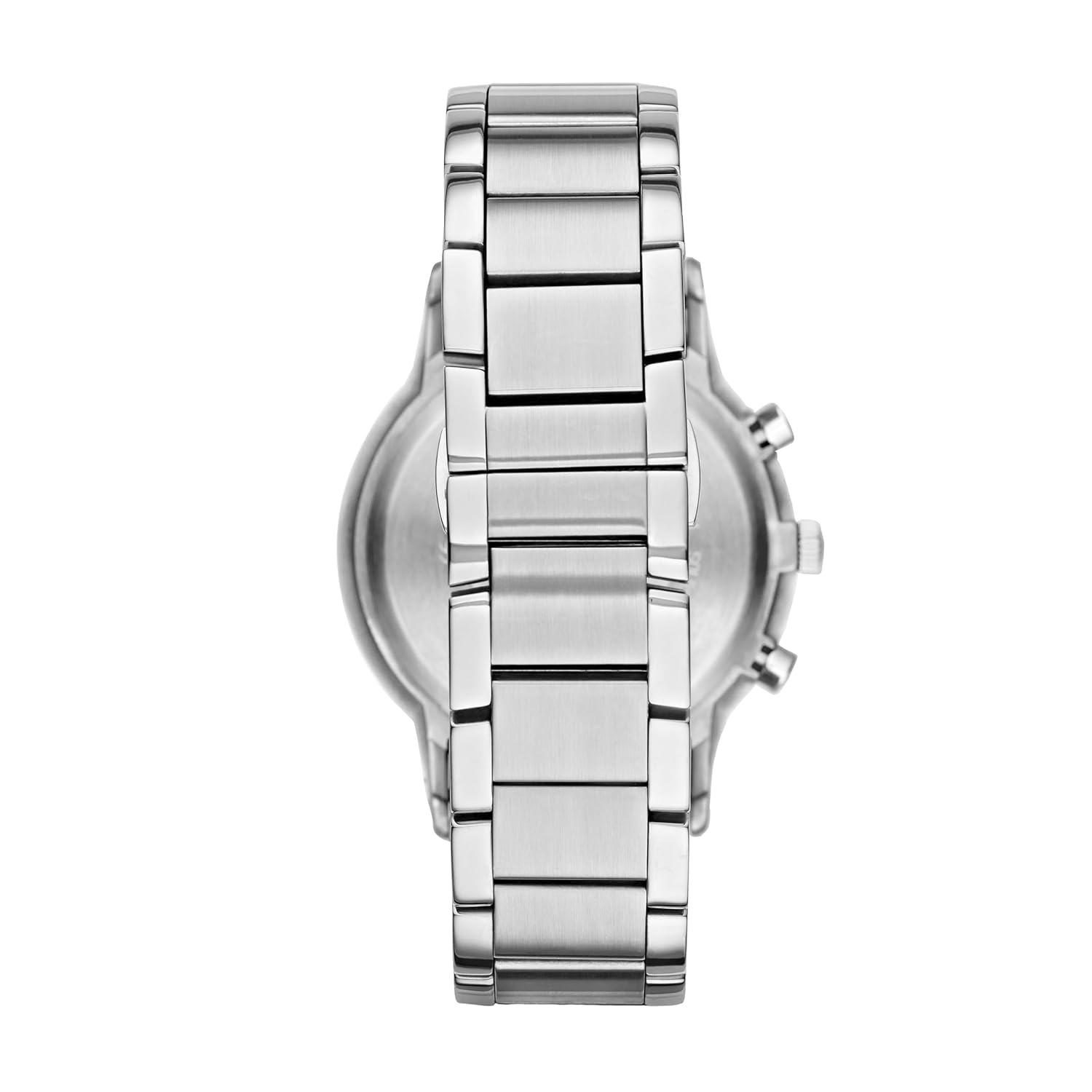 Emporio Armani Renato Men's Analog Watch, Blue Dial, Stainless Steel Band
