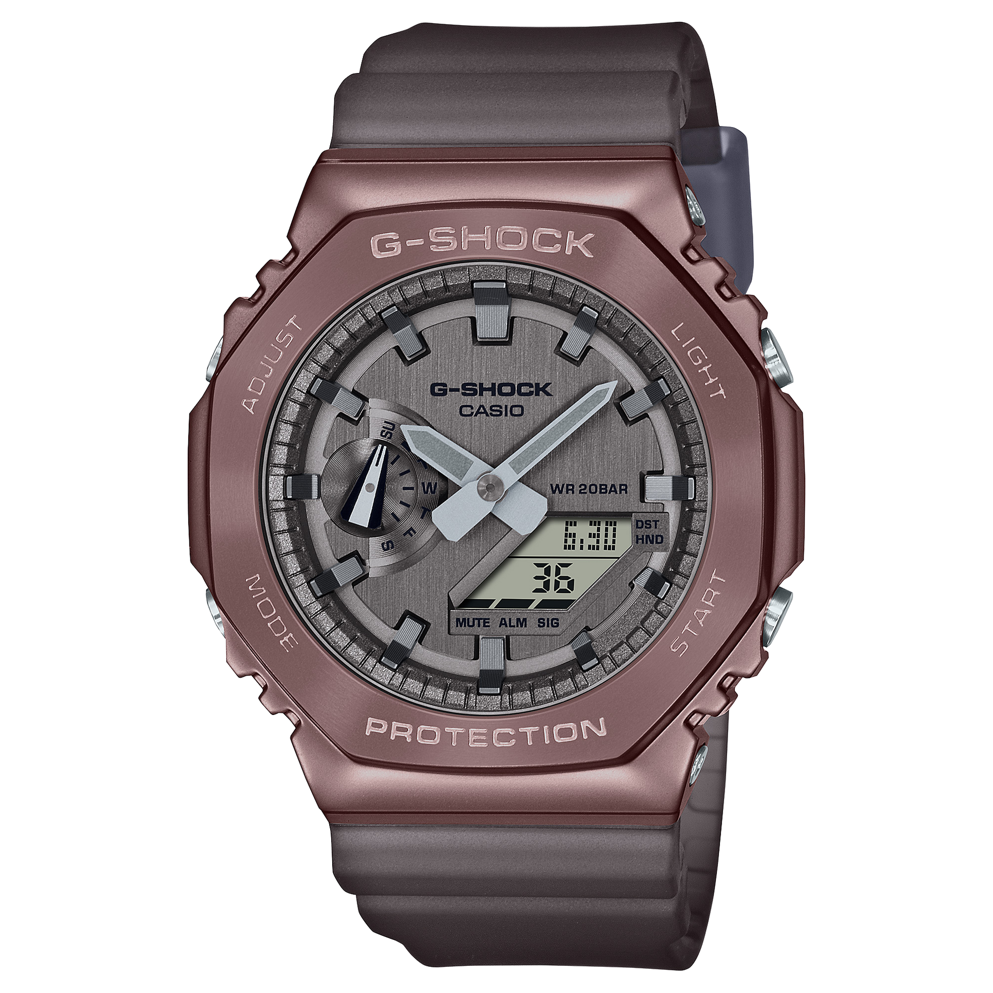 Casio G-Shock GM-2100MF-5A Metal Covered Midnight Fog Series Watch