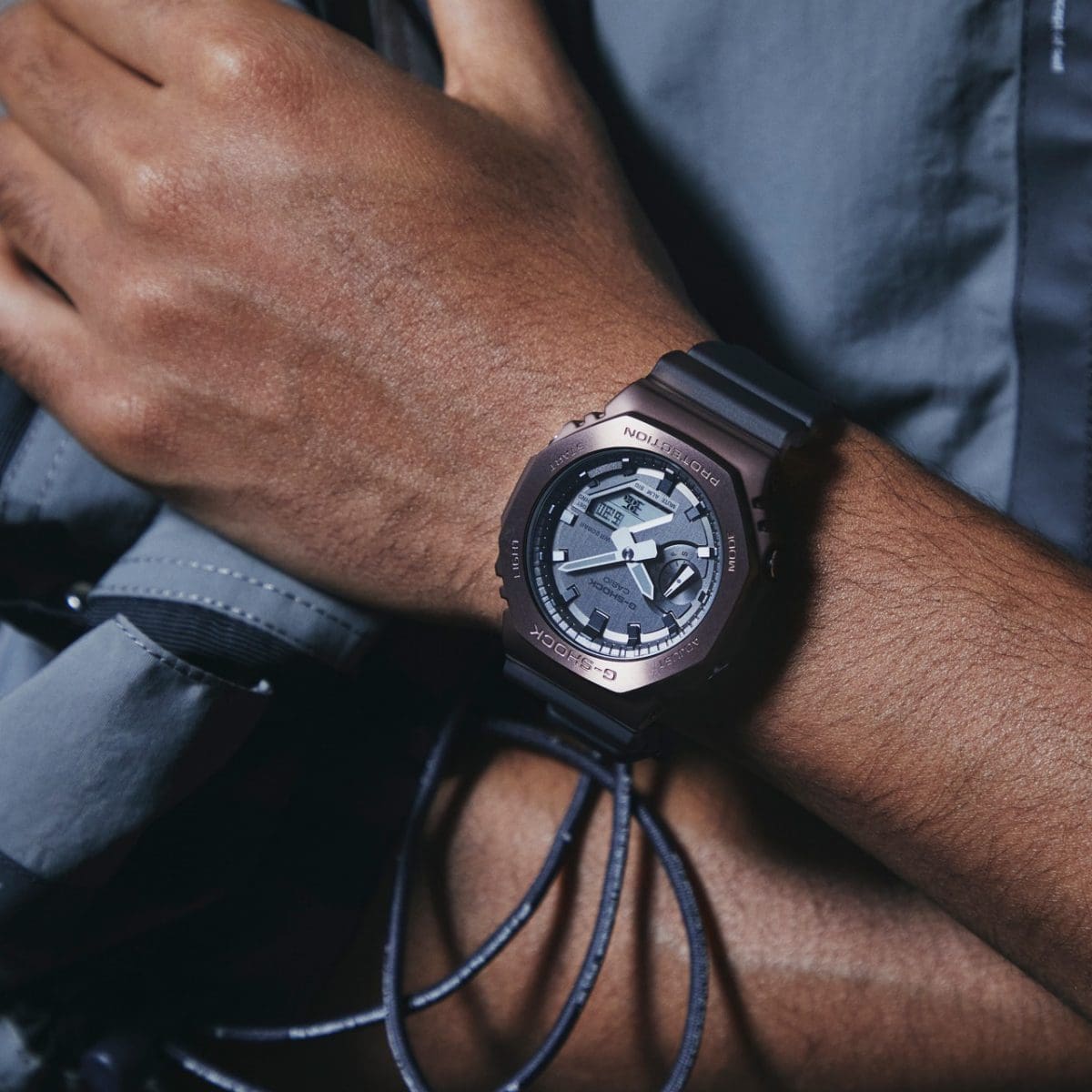 Casio G-Shock GM-2100MF-5A Metal Covered Midnight Fog Series Watch