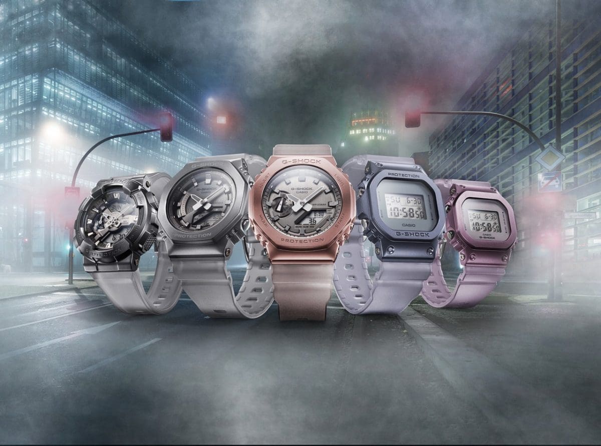 Casio G-Shock GM-2100MF-5A Metal Covered Midnight Fog Series Watch