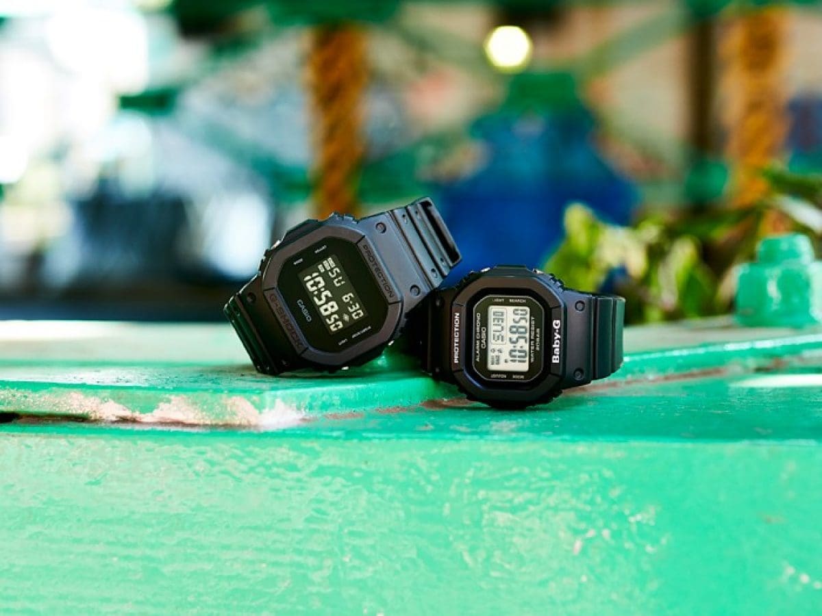 Casio G-Shock DW-5600BB-1 Shock Resistant Digital Watch, Matte Black