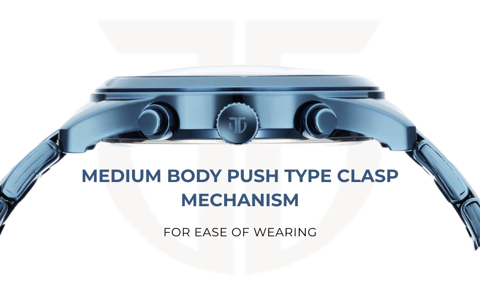 Titan Neo Splash Men's Multifunction Quartz Watch - Midnight Blue Steel