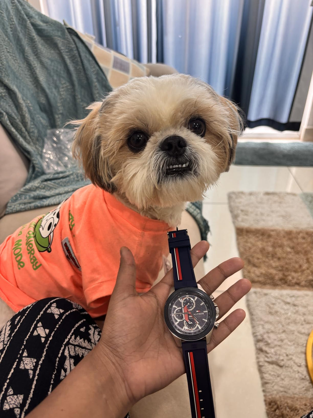 Tommy Hilfiger Clark Men's Blue Dial Analog Quartz Watch Silicone Band