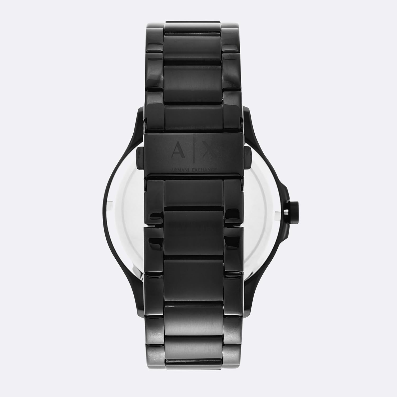 Armani Exchange Stainless Steel Analog Black Dial