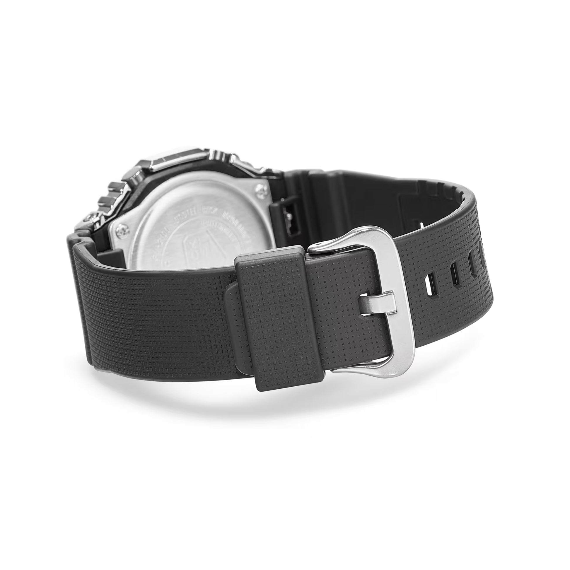 Casio G-Shock Silver Analog-Digital Dial Black Resin Strap GM-2100-1A