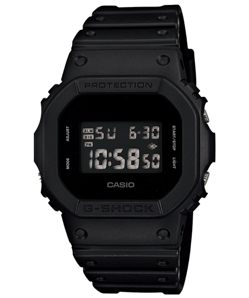 Casio G-Shock Shock Resistant Digital Watch, Matte Black